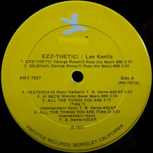 Carica l'immagine nel visualizzatore di Gallery, Lee Konitz, Miles Davis, Billy Bauer, Sal Mosca, Max Roach, Stan Levey : Ezz-thetic! (LP, Comp, RE, RM)