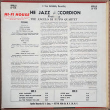 Carica l'immagine nel visualizzatore di Gallery, The Angelo Di Pippo Quartet : The Jazz Accordion (LP, Album, Mono)