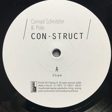 Carica l'immagine nel visualizzatore di Gallery, Conrad Schnitzler & Pole : Con-Struct (LP, Album + CD, Album)