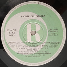 Carica l'immagine nel visualizzatore di Gallery, Gino Paoli : Le Cose Dell'Amore (LP, Album, RE)