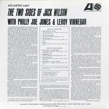 Carica l'immagine nel visualizzatore di Gallery, Jack Wilson With "Philly" Joe Jones & Leroy Vinnegar : The Two Sides Of Jack Wilson (LP, Album)