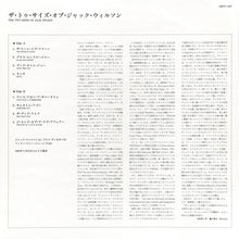 Carica l'immagine nel visualizzatore di Gallery, Jack Wilson With "Philly" Joe Jones & Leroy Vinnegar : The Two Sides Of Jack Wilson (LP, Album)
