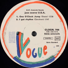 Carica l'immagine nel visualizzatore di Gallery, Erroll Garner / Benny Carter / Howard McGhee / Stan Getz / Vic Dickenson / Nat King Cole / Wardell Gray : Jazz Scene U.S.A. (LP, Comp)