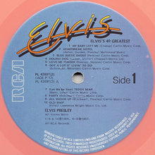 Carica l'immagine nel visualizzatore di Gallery, Elvis Presley : Elvis's 40 Greatest (2xLP, Comp, Mono, Pin)
