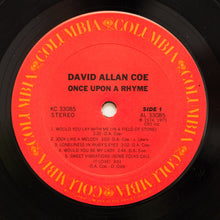 Carica l'immagine nel visualizzatore di Gallery, David Allan Coe : Once Upon A Rhyme (LP, Album)