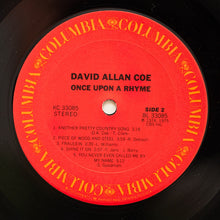 Carica l'immagine nel visualizzatore di Gallery, David Allan Coe : Once Upon A Rhyme (LP, Album)