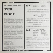 Carica l'immagine nel visualizzatore di Gallery, Shelly Manne, Jimmy Giuffre, Shorty Rogers, Bill Russo : Deep People (LP, Album, Mono)