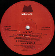 Carica l'immagine nel visualizzatore di Gallery, Richie Cole : Popbop (LP, Album)