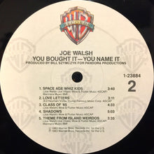 Carica l'immagine nel visualizzatore di Gallery, Joe Walsh : You Bought It - You Name It (LP, Album, Spe)