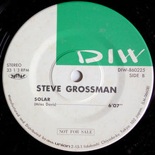 Carica l'immagine nel visualizzatore di Gallery, Steve Grossman : This Time The Dream's On Me / Solar (7", Promo)