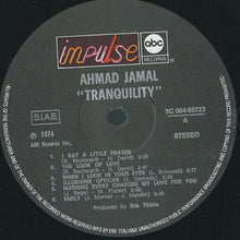 Carica l'immagine nel visualizzatore di Gallery, Ahmad Jamal : Tranquility (LP, Album, RE)