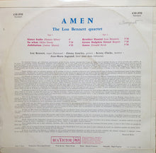 Carica l'immagine nel visualizzatore di Gallery, The Lou Bennett Quartet : Amen (LP, Album, RE, Bla)