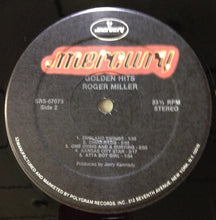 Carica l'immagine nel visualizzatore di Gallery, Roger Miller : Golden Hits (LP, Comp, RE, Hap)