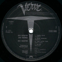 Carica l'immagine nel visualizzatore di Gallery, Ben Webster : Ben Webster And Friends (LP, RE)