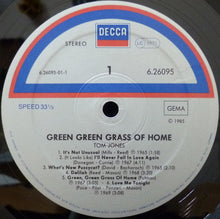 Carica l'immagine nel visualizzatore di Gallery, Tom Jones : Green Green Grass Of Home (LP, Comp)