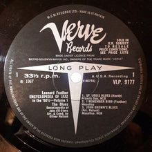 Carica l'immagine nel visualizzatore di Gallery, Various : Leonard Feather Encyclopedia Of Jazz In The '60's Volume One The Blues (LP, Mono, Smplr)