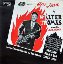 Carica l'immagine nel visualizzatore di Gallery, Walter Thomas And His All Stars Featuring Coleman Hawkins And Ben Webster : Unissued Bean & Ben Takes 1944 (LP, Mono)