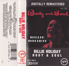 Carica l'immagine nel visualizzatore di Gallery, Billie Holiday : Body & Soul (Cass, RM)