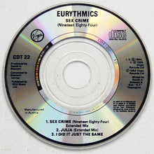 Carica l'immagine nel visualizzatore di Gallery, Eurythmics : Sexcrime (Nineteen Eighty Four) (CD, Mini, RE)