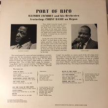 Carica l'immagine nel visualizzatore di Gallery, Illinois Jacquet And His Orchestra Featuring Count Basie : Port Of Rico (LP, Album, Mono)