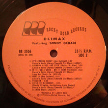 Carica l'immagine nel visualizzatore di Gallery, Climax (6) Featuring Sonny Geraci : Climax Featuring Sonny Geraci (LP, Album, Top)