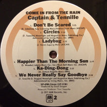 Carica l'immagine nel visualizzatore di Gallery, Captain And Tennille : Come In From The Rain (LP, Album, Pit)