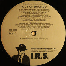 Carica l'immagine nel visualizzatore di Gallery, Various : Out Of Bounds Original Motion Picture Soundtrack (LP, Comp)