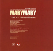 Carica l'immagine nel visualizzatore di Gallery, MaryMary* : Shackles (Praise You) (CD, Maxi)