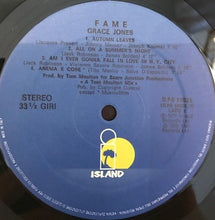 Carica l'immagine nel visualizzatore di Gallery, Grace Jones : Fame (LP, Album, P/Mixed, Gat)