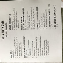 Carica l'immagine nel visualizzatore di Gallery, Rita Hayworth : Rita Hayworth (2xCD, Comp)