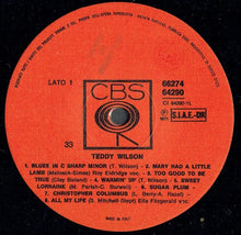Carica l'immagine nel visualizzatore di Gallery, Teddy Wilson : Blues In C Sharp Minor (2xLP, Comp, Gat)