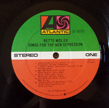 Carica l'immagine nel visualizzatore di Gallery, Bette Midler : Songs For The New Depression (LP, Album, PR )