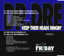 Carica l'immagine nel visualizzatore di Gallery, Dr. Dre : Keep Their Heads Ringin' (CD, Maxi)
