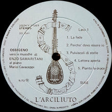 Carica l'immagine nel visualizzatore di Gallery, Enzo Samaritani : Ossigeno (LP, Album)