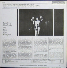 Carica l'immagine nel visualizzatore di Gallery, Lambert, Hendricks & Ross With The Ike Isaacs Trio : Sing Ellington (LP, RE)