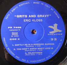 Carica l'immagine nel visualizzatore di Gallery, Eric Kloss : Grits & Gravy (LP, Album)