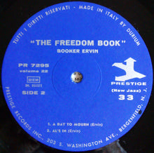 Carica l'immagine nel visualizzatore di Gallery, Booker Ervin : The Freedom Book (LP, Album, RE)