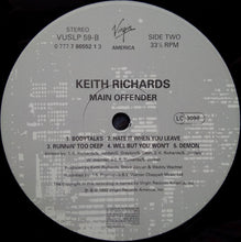 Carica l'immagine nel visualizzatore di Gallery, Keith Richards : Main Offender (LP, Album)