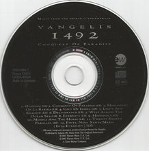 Carica l'immagine nel visualizzatore di Gallery, Vangelis : 1492 - Christophe Colomb (Musique Extraite De La Bande Originale Du Film) (CD, Album)