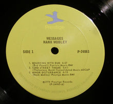 Carica l'immagine nel visualizzatore di Gallery, Hank Mobley : Messages (2xLP, Comp, RM, Gat)