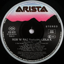 Carica l'immagine nel visualizzatore di Gallery, Rob 'N' Raz Feat. Leila K : Rob 'N' Raz Featuring Leila K (LP, Album)