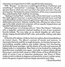 Carica l'immagine nel visualizzatore di Gallery, Bill Evans & Jim Hall : Undercurrent (CD, Album, RE, RP, EMI)