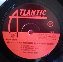 Carica l'immagine nel visualizzatore di Gallery, Art Blakey & The Jazz Messengers With Thelonious Monk : Art Blakey's Jazz Messengers With Thelonious Monk (LP, Album, Mono, RE)