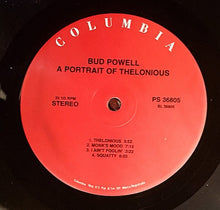 Carica l'immagine nel visualizzatore di Gallery, Bud Powell : A Portrait Of Thelonious (LP, Album, RE, RM)
