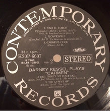 Carica l'immagine nel visualizzatore di Gallery, Barney Kessel : Modern Jazz Performances From Bizet's Opera Carmen (LP, Album, RE)