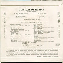 Carica l'immagine nel visualizzatore di Gallery, José Luis De La Rica : La Del Pañuelo Rojo (7", EP)