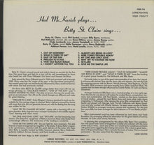Carica l'immagine nel visualizzatore di Gallery, Hal McKusick : Hal Mckusick Plays - Betty St. Claire Sings (LP, Comp)