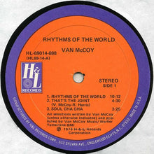 Carica l'immagine nel visualizzatore di Gallery, Van McCoy : Rhythms Of The World (LP, Album)