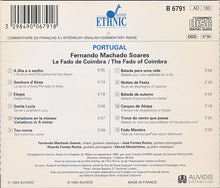 Carica l'immagine nel visualizzatore di Gallery, Fernando Machado Soares : Le Fado De Coimbra (CD, Album)