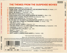 Carica l'immagine nel visualizzatore di Gallery, The Film Studio Orchestra : The Themes From The Suspense Movies (CD, Album)